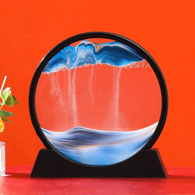 🌊 3D Moving Sand Art – Mesmerizing & Meditative Home Decor - Modern