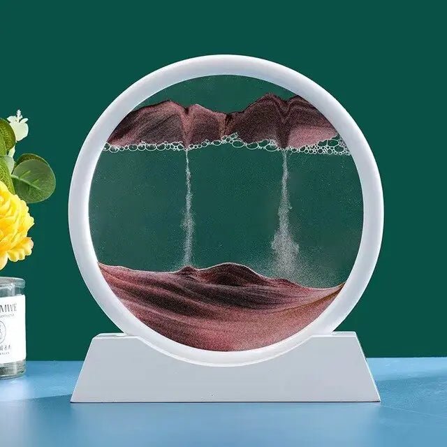 🌊 3D Moving Sand Art – Mesmerizing & Meditative Home Decor - Modern