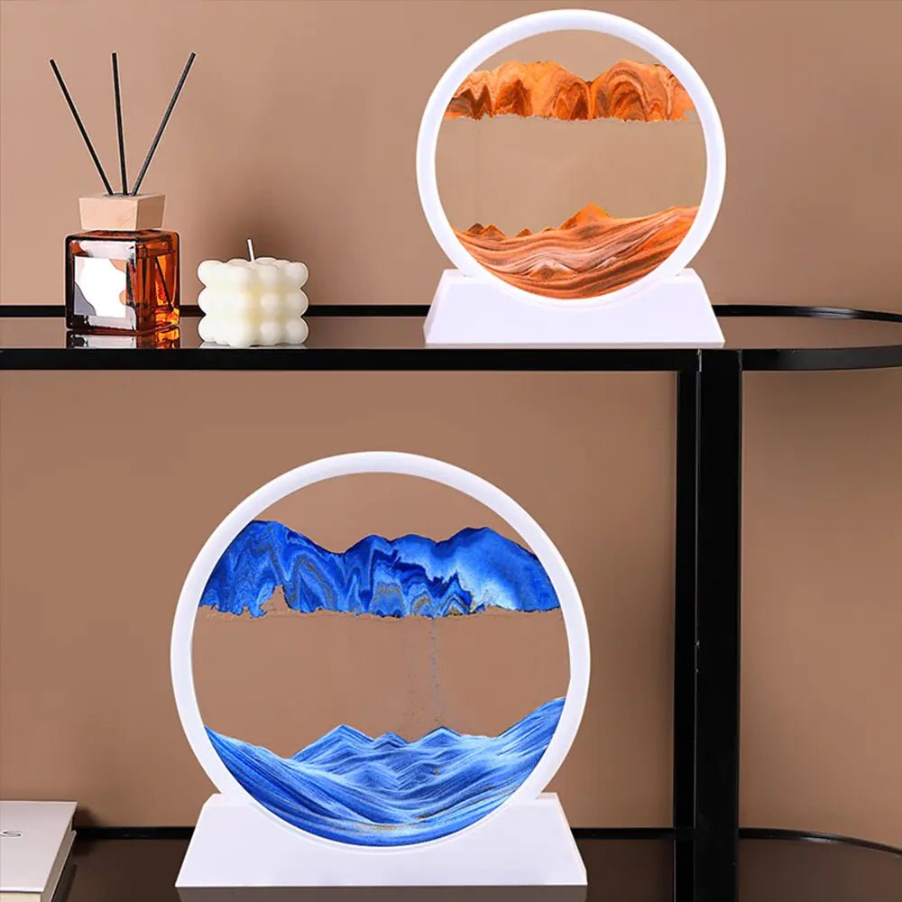 🌊 3D Moving Sand Art – Mesmerizing & Meditative Home Decor - Modern