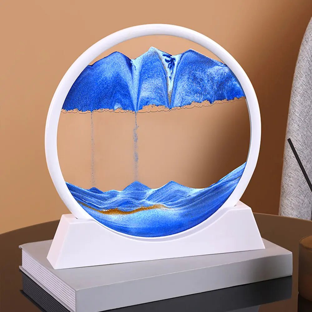 🌊 3D Moving Sand Art – Mesmerizing & Meditative Home Decor - Modern