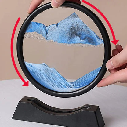 🌊 3D Moving Sand Art – Mesmerizing & Meditative Home Decor - Modern