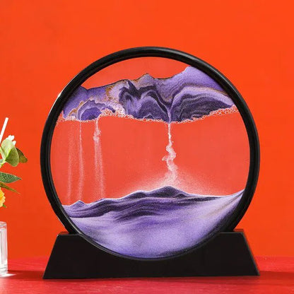 🌊 3D Moving Sand Art – Mesmerizing & Meditative Home Decor - Modern