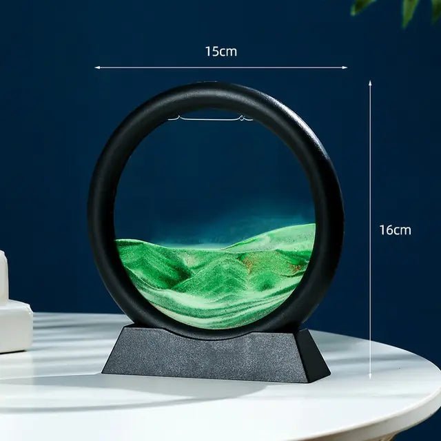 🌊 Moving Sand Art – Mesmerizing & Ever - Changing Home Decor - Modern