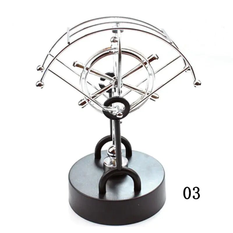 ⚖️ Newton Pendulum Miniature – Fascinating Physics Decor - Modern