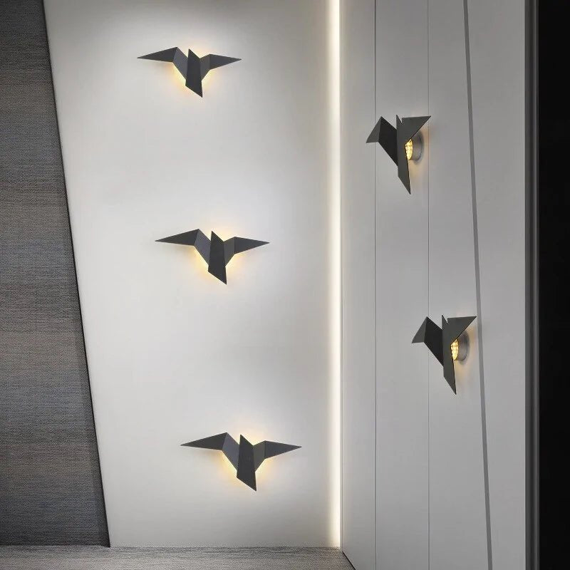 ✨ Nordic Iron Bird Wall Lamp – Elegant & Functional Home Lighting - Modern