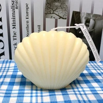 🕯️ Shell Candle – Elegant Home Décor & Thoughtful Gift - Modern