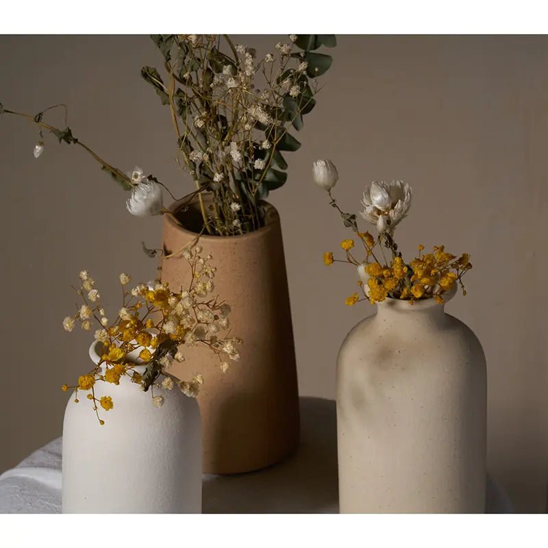 🏺 Simple Ceramic Vase – Minimalist Elegance for Every Space - Modern