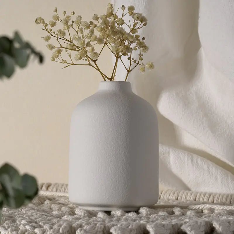 🏺 Simple Ceramic Vase – Minimalist Elegance for Every Space - Modern