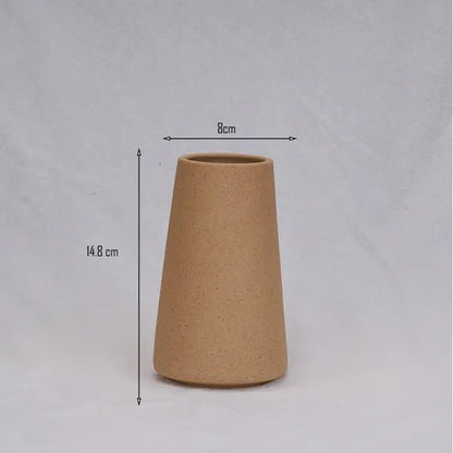 🏺 Simple Ceramic Vase – Minimalist Elegance for Every Space - Modern