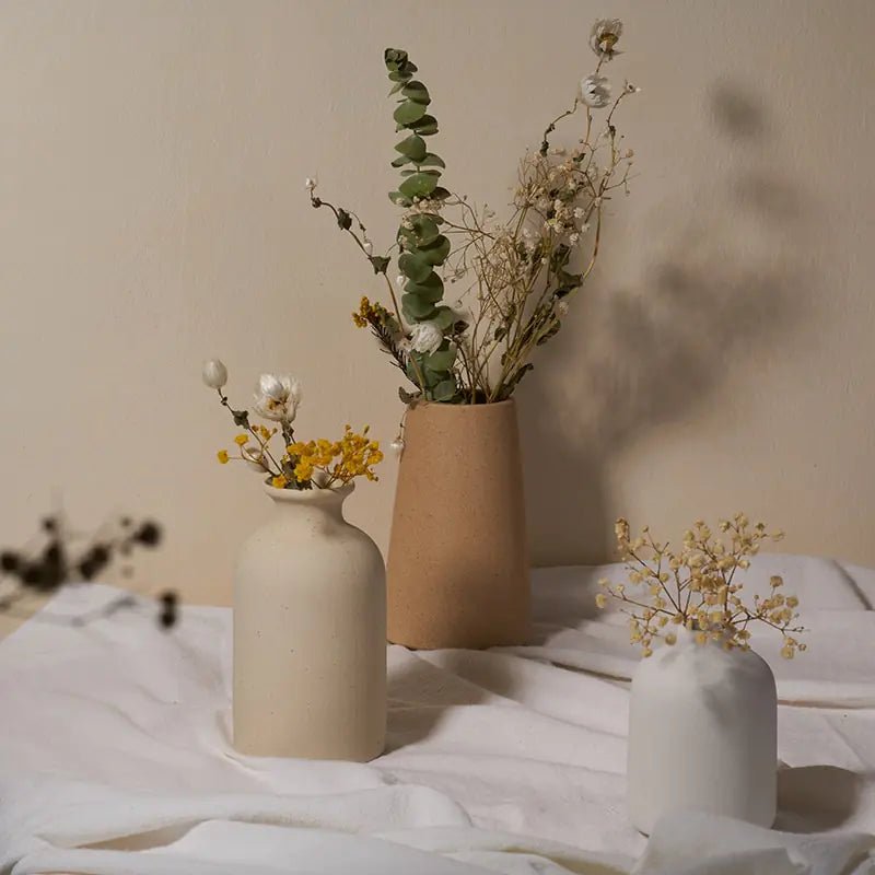 🏺 Simple Ceramic Vase – Minimalist Elegance for Every Space - Modern