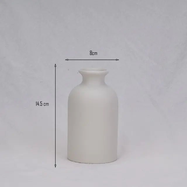 🏺 Simple Ceramic Vase – Minimalist Elegance for Every Space - Modern